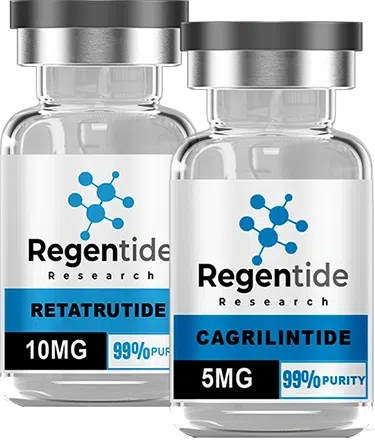Regentide research peptide vials